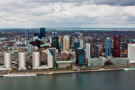 Rotterdam vanaf de Maastoren