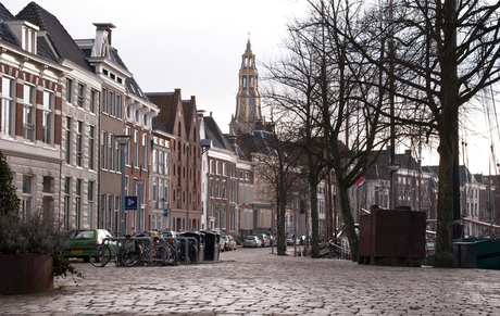The streets of Groningen