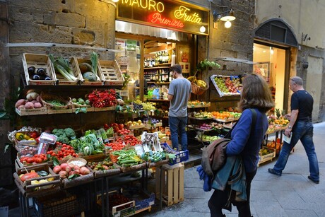 Groentewinkel in Florence