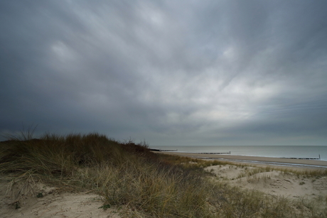 strand en duinen bij Nieuwvliet-Bad