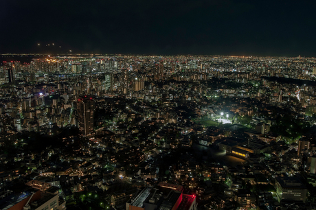 Tokyo vanaf Roppongi Mori Tower.