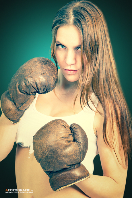 Boxing girl