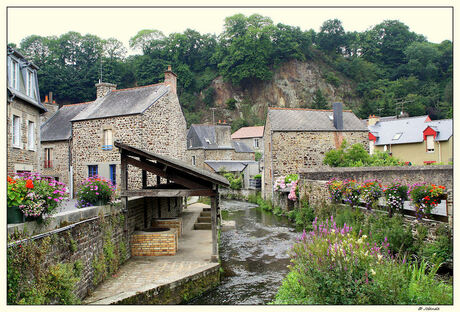 Middeleeuws stadje Fougéres