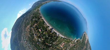 360 degrees Aegean sea
