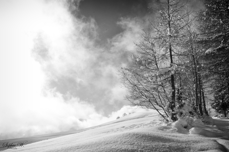 Sky & snow