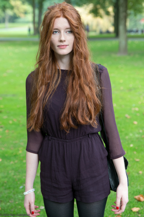 Ginger in the park