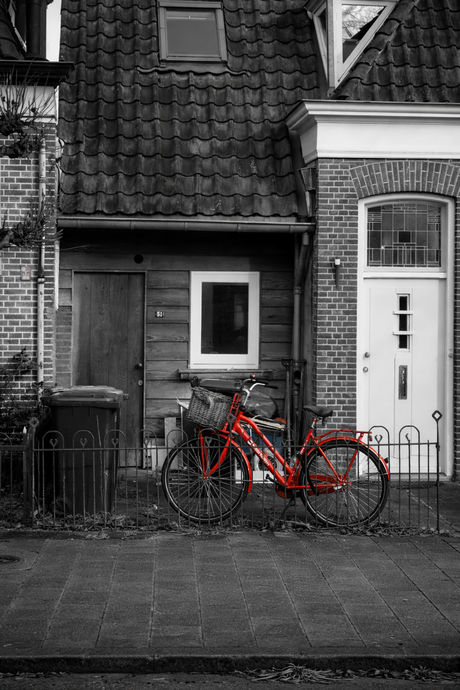 Red bike 