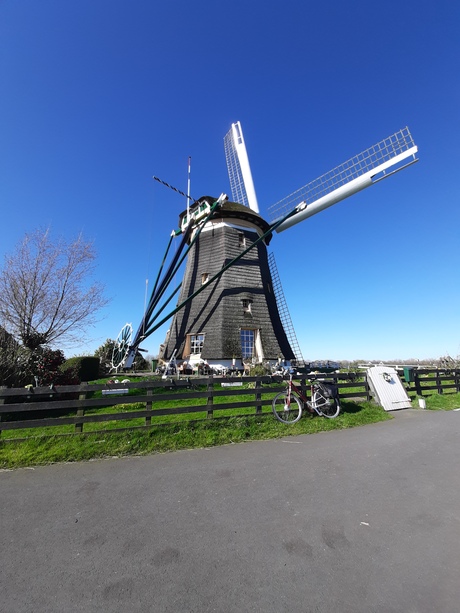 Strakke blauwe lucht 