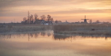 Ochtend in de polder