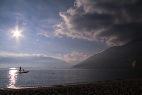 Zonsondergang Lago Maggiore