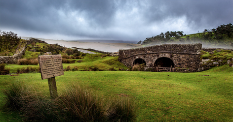 Sanctuary under the stone bridge