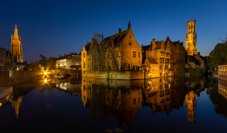 Brugge bij nacht