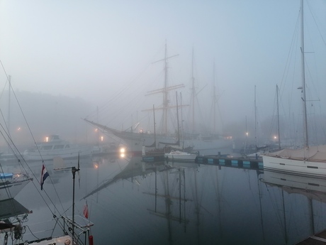 De mercator bij mist