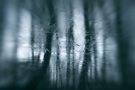 Een klein beetje ijs.