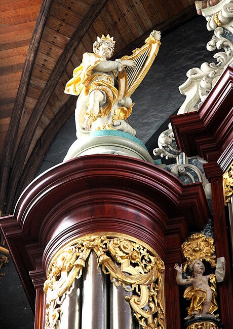  David die de harp speelt 