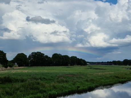 Rainbow in the sky