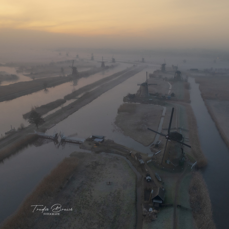 Kinderdijk Sunrise 