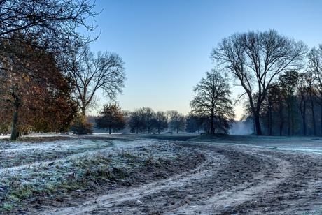 Koude wandeling