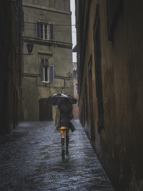 De Stilte van Regen - Siena - Italie