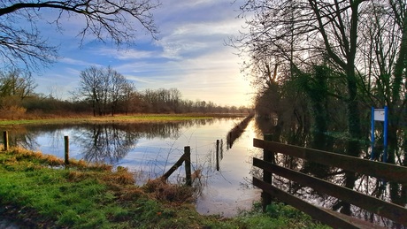 Bij de collse watermolen