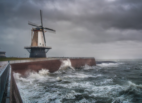 Storm Ciarán - Vlissingen