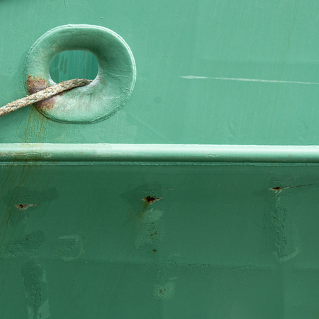 Detail in groen.