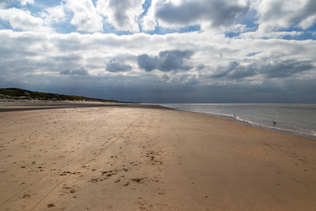 Een totaal verlaten strand
