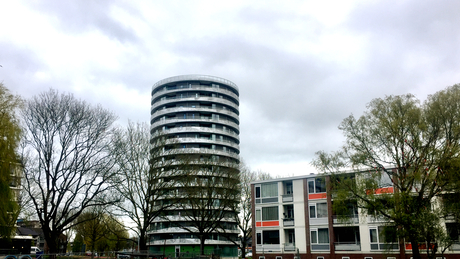 de nieuwe Selwerd flat