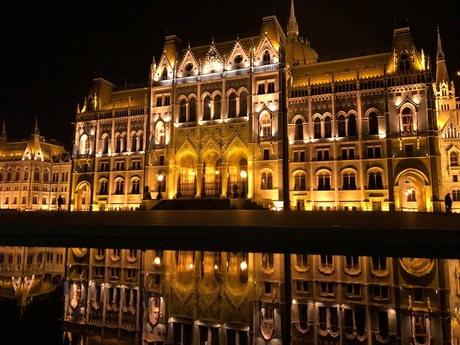 Het Hongaars Parlement in Budapest