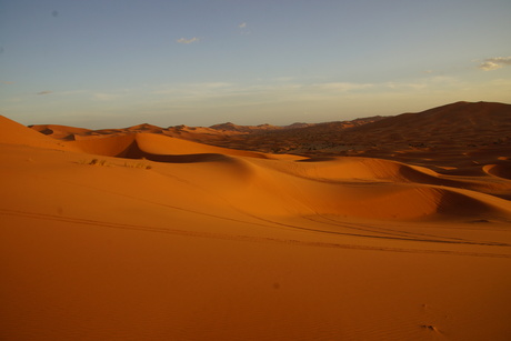 Blik op de Sahara
