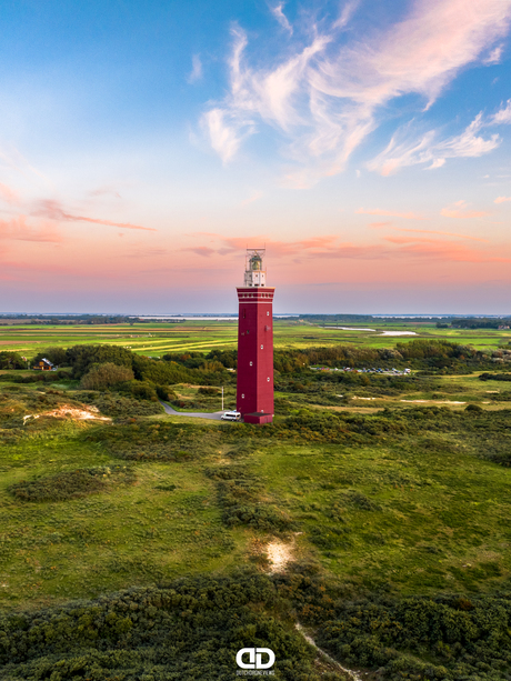 Sunset Vuurtoren Westhoofd