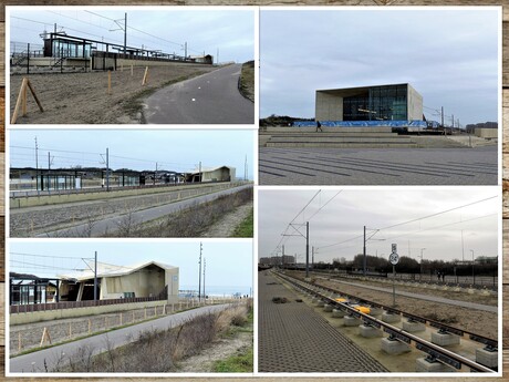 Collage  H v Holland  METRO station klaar  5 jan 2023  