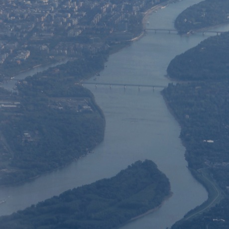 De Donau bij Boedapest
