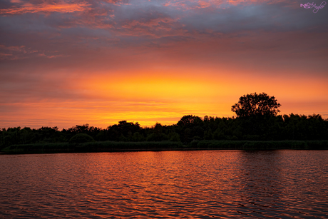 Zonsondergang 