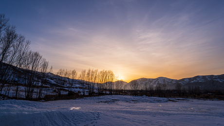 Winter in Kirgizïë