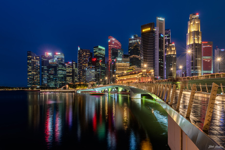 Financial district Singapore