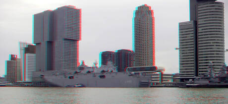 Turkse marine Wilhelminakade Rotterdam 2026 3D 