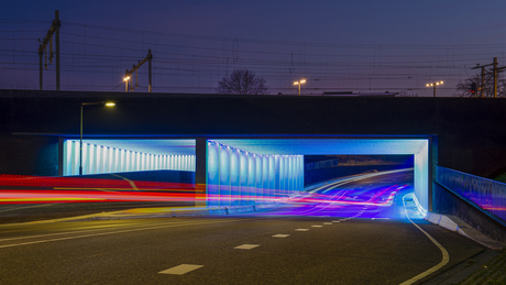 Lichtsporen onder het spoor (2)
