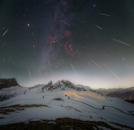 Geminiden vanuit de Dolemieten