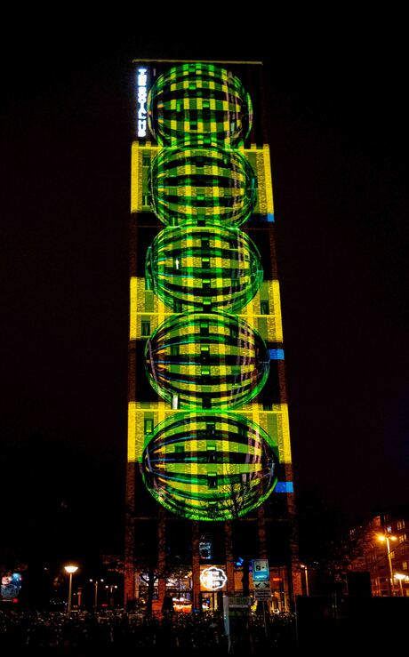 Glow 2022_XVII - doorlopende projectie