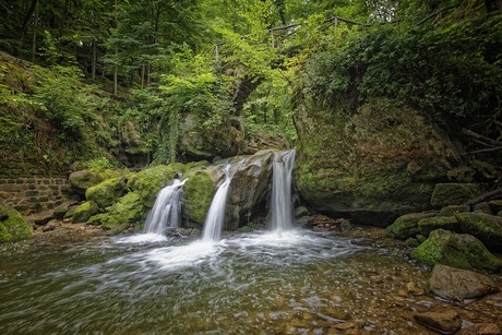 Schiessentümpel waterval, Luxemburg