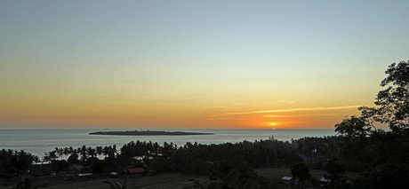 Nogas island sunset