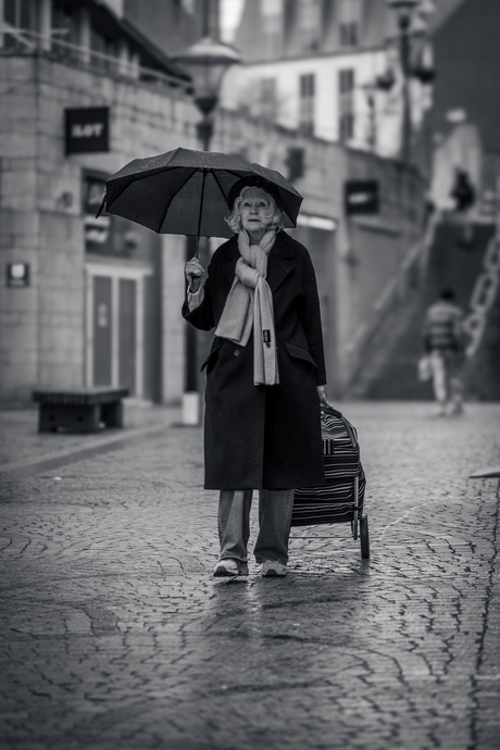 Lady With The Umbrella