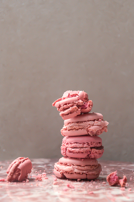 Sweet stack of macarons