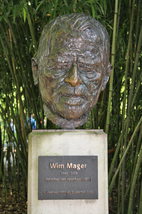 Wim Mager, oprichter Apenheul in 1971