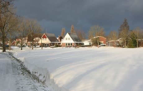 Winter in Holwerd