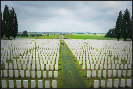 Tyne cot cemetry