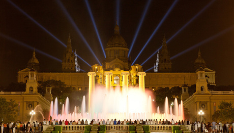 Barcelona fontein