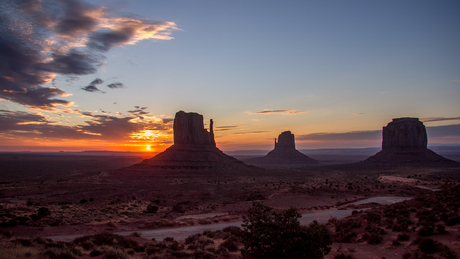 Monument Valley, iets vroeger