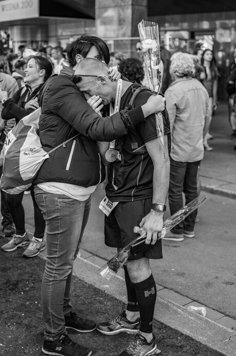 Schat, ik ben trots op je.